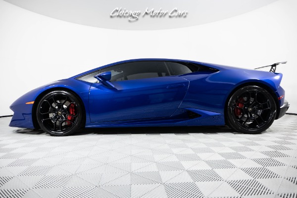 Used 2017 Lamborghini Huracan LP 580-2 Ad Personam Blu Nereid Paint! Full Body PPF Front End Lift! Loaded for sale Sold at Chicago Motor Cars in West Chicago IL 60185 2