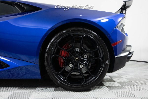 Used 2017 Lamborghini Huracan LP 580-2 Ad Personam Blu Nereid Paint! Full Body PPF Front End Lift! Loaded for sale Sold at Chicago Motor Cars in West Chicago IL 60185 4