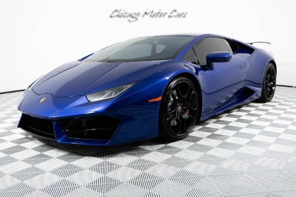 Used 2017 Lamborghini Huracan LP 580-2 Ad Personam Blu Nereid Paint! Full Body PPF Front End Lift! Loaded for sale Sold at Chicago Motor Cars in West Chicago IL 60185 6