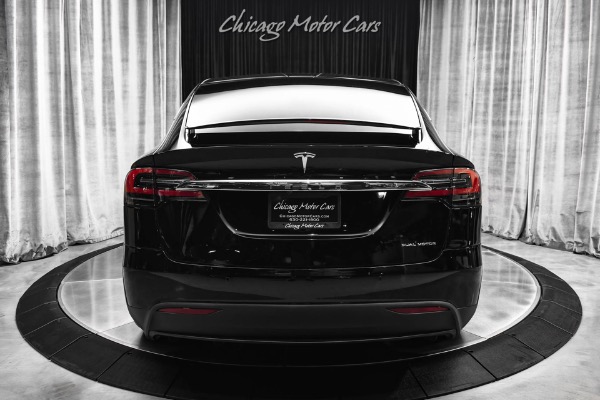 Used 2020 Tesla Model X Long Range! White Interior! Onyx Black Wheels! Self Driving Capability! for sale Sold at Chicago Motor Cars in West Chicago IL 60185 4