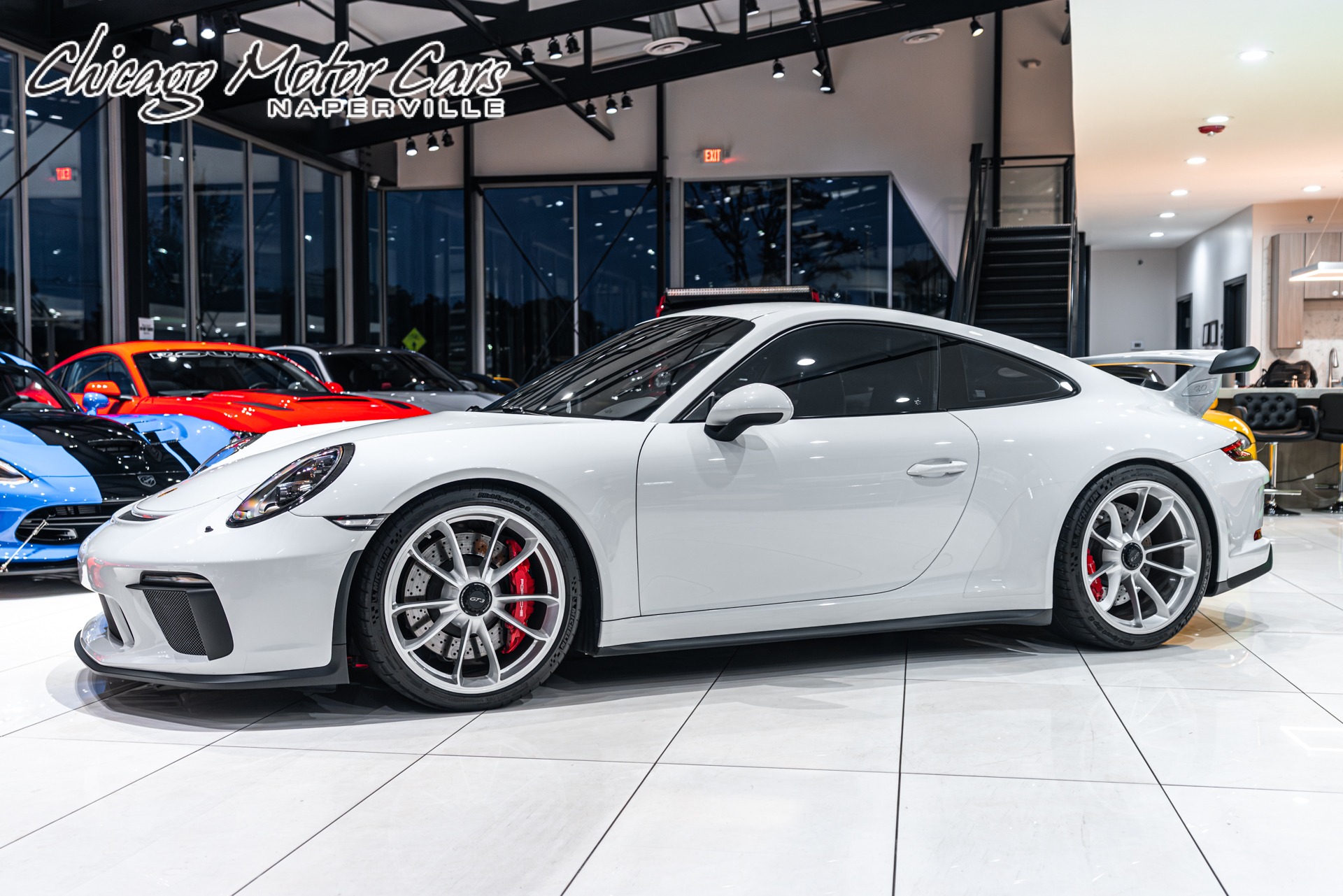 Used 2018 Porsche 911 GT3 Coupe ONLY 9k Miles! Comfort Seats! Front Lift! 6-Speed MANUAL! LOADED! for sale Sold at Chicago Motor Cars in West Chicago IL 60185 1