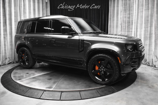Used 2023 Land Rover Defender 110 Carpathian Edition MSRP $114,535+ LOADED Perfect WOW for sale Sold at Chicago Motor Cars in West Chicago IL 60185 6