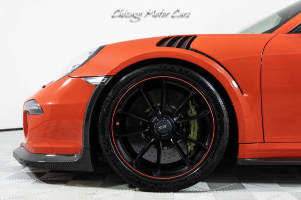 Used 2016 Porsche 911 GT3 RS DB Carbon Kit! Black/Lava Orange Interior! Front Lift! Carbon Ceramics! for sale Sold at Chicago Motor Cars in West Chicago IL 60185 5