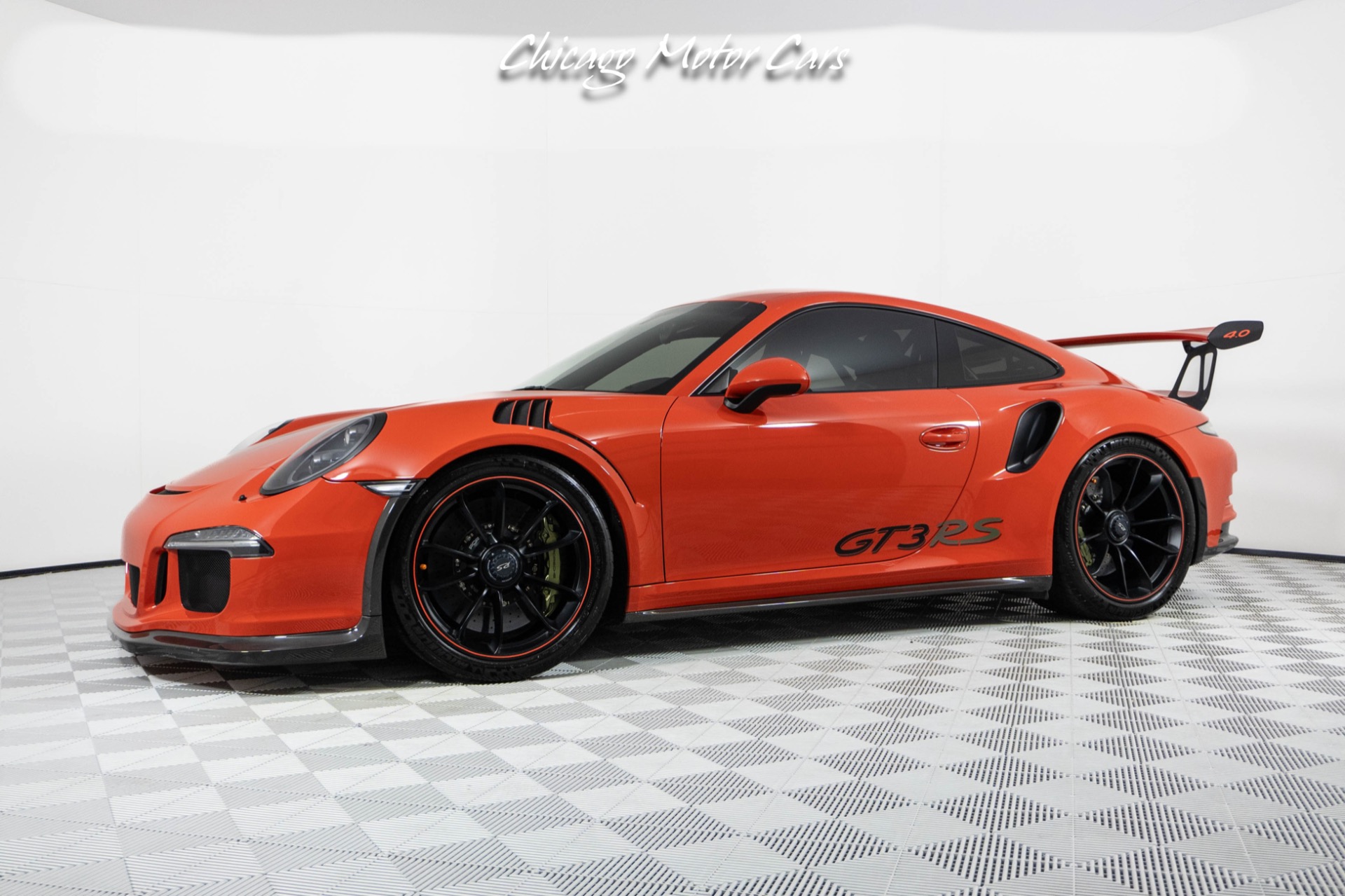 Used 2016 Porsche 911 GT3 RS DB Carbon Kit! Black/Lava Orange