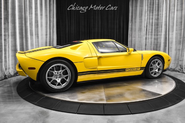Used 2005 Ford GT 4 Option Car Rare Speed Yellow Only 9k Miles Collector Quality for sale Sold at Chicago Motor Cars in West Chicago IL 60185 5