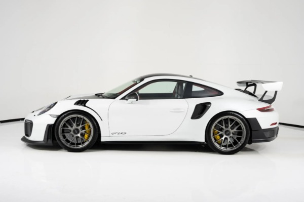 Used 2018 Porsche 911 GT2 RS Weissach Package PTS Oryx White for sale Sold at Chicago Motor Cars in West Chicago IL 60185 2