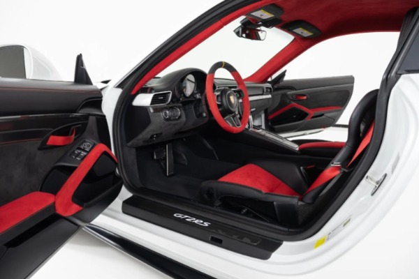 Used 2018 Porsche 911 GT2 RS Weissach Package PTS Oryx White for sale Sold at Chicago Motor Cars in West Chicago IL 60185 3