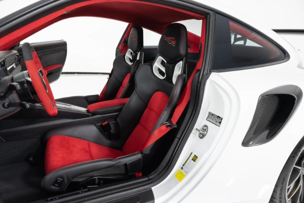 Used 2018 Porsche 911 GT2 RS Weissach Package PTS Oryx White for sale Sold at Chicago Motor Cars in West Chicago IL 60185 4