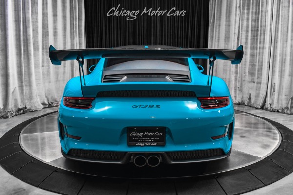 Used 2019 Porsche 911 GT3 RS MIAMI BLUE! $235K MSRP! WEISSACH! DUNDON POWER PACKAGE! FULL PPF for sale Sold at Chicago Motor Cars in West Chicago IL 60185 4