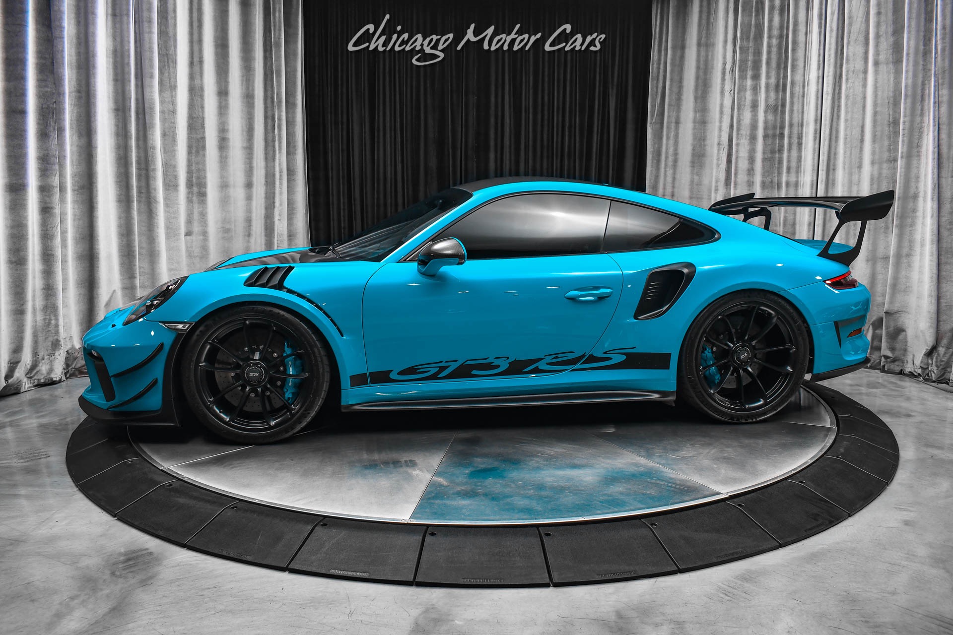 Used 2019 Porsche 911 GT3 RS MIAMI BLUE! $235K MSRP! WEISSACH! DUNDON POWER PACKAGE! FULL PPF for sale Sold at Chicago Motor Cars in West Chicago IL 60185 1