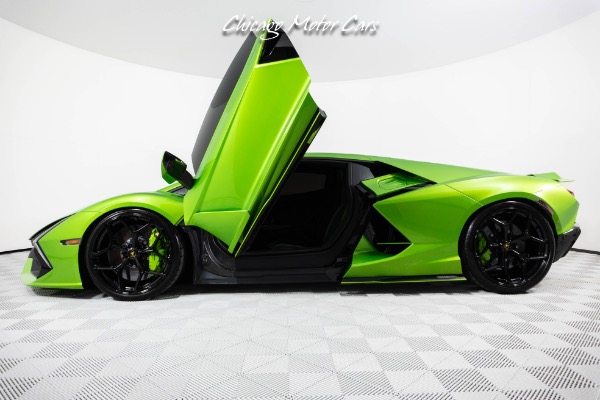 Used 2024 Lamborghini Revuelto Verde Selvans Full PPF! Only 2K Miles! Carbon Fiber Interior Trim! for sale Sold at Chicago Motor Cars in West Chicago IL 60185 2