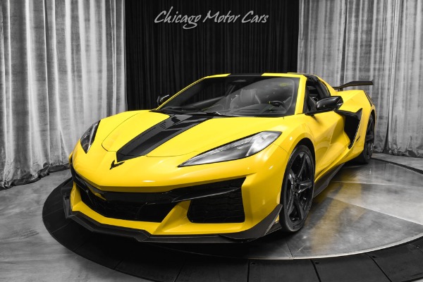 Used 2025 Chevrolet Corvette Z06 3LZ HUGE $177K+ MSRP! Z07 Package! Carbon Wheels Carbon Aero! for sale Sold at Chicago Motor Cars in West Chicago IL 60185 2
