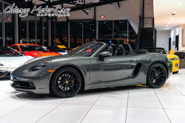 Used 2025 Porsche 718 Boxster GTS 4.0 6-Speed Manual! Delivery Miles! GTS Interior Pkg! LOADED! for sale Sold at Chicago Motor Cars in West Chicago IL 60185 1
