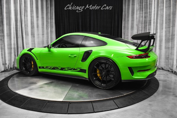 Used 2019 Porsche 911 GT3 RS Weissach Pkg! Lizard Green! PCCB! Front Axle Lifter! Sport Chrono! Loaded! for sale Sold at Chicago Motor Cars in West Chicago IL 60185 3