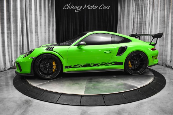 Used 2019 Porsche 911 GT3 RS Weissach Pkg! Lizard Green! PCCB! Front Axle Lifter! Sport Chrono! Loaded! for sale Sold at Chicago Motor Cars in West Chicago IL 60185 1