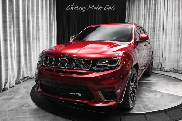 Used 2021 Jeep Grand Cherokee Trackhawk $99,140+ MSRP! Rear DVD! High Performance Audio! Dual Pane Moonroof! Loaded for sale Sold at Chicago Motor Cars in West Chicago IL 60185 2