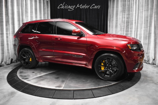 Used 2021 Jeep Grand Cherokee Trackhawk $99,140+ MSRP! Rear DVD! High Performance Audio! Dual Pane Moonroof! Loaded for sale Sold at Chicago Motor Cars in West Chicago IL 60185 6