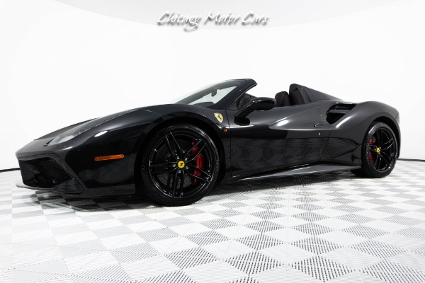 Used 2018 Ferrari 488 Spider Sinister Spec Only 10k Miles Front End Lifter Red Stitching Loaded for sale Sold at Chicago Motor Cars in West Chicago IL 60185 2