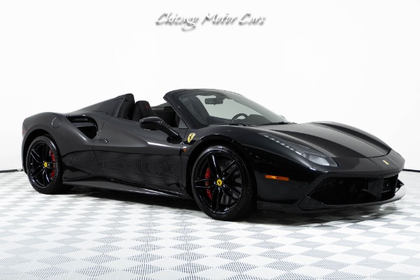 Used 2018 Ferrari 488 Spider Sinister Spec Only 10k Miles Front End Lifter Red Stitching Loaded for sale Sold at Chicago Motor Cars in West Chicago IL 60185 6