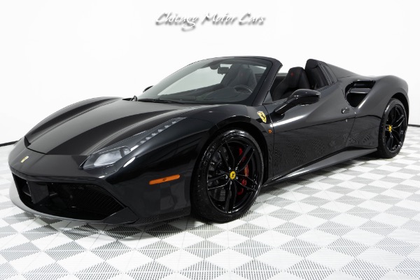 Used 2018 Ferrari 488 Spider Sinister Spec Only 10k Miles Front End Lifter Red Stitching Loaded for sale $399,800 at Chicago Motor Cars in West Chicago IL