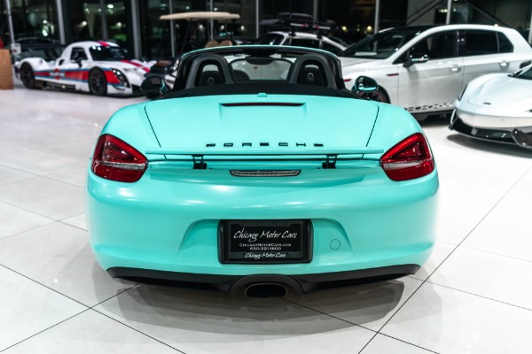 Used 2013 Porsche Boxster Convertible! Low Miles! Tiffany Blue Wrap! Comfort Seats! Stunning! for sale Sold at Chicago Motor Cars in West Chicago IL 60185 3