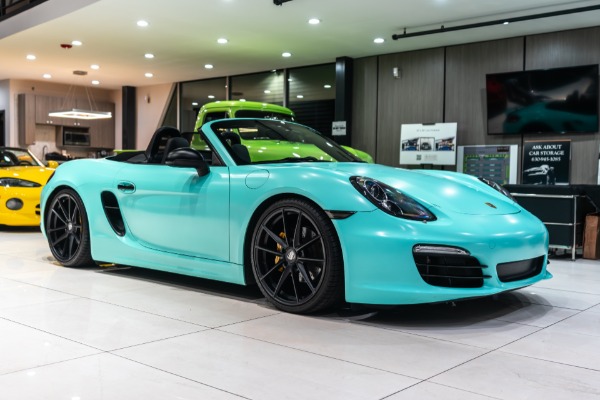 Used 2013 Porsche Boxster Convertible! Low Miles! Tiffany Blue Wrap! Comfort Seats! Stunning! for sale Sold at Chicago Motor Cars in West Chicago IL 60185 5