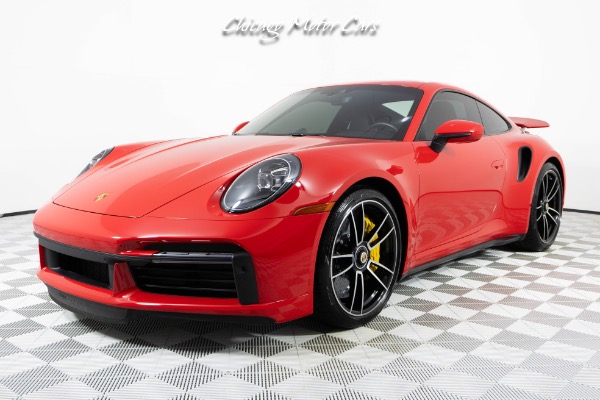 Used 2022 Porsche 911 Turbo S Only 5K Miles! Hot Color Combo! Electric Sunroof! Guards Red Stitching! for sale Sold at Chicago Motor Cars in West Chicago IL 60185 6