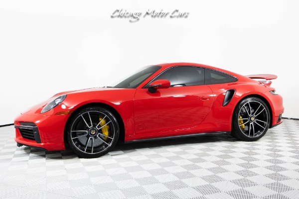 Used 2022 Porsche 911 Turbo S Only 5K Miles! Hot Color Combo! Electric Sunroof! Guards Red Stitching! for sale Sold at Chicago Motor Cars in West Chicago IL 60185 1