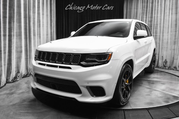 Used 2021 Jeep Grand Cherokee Trackhawk $98,755+ MSRP! Signature Leather Interior! Upgraded Borla Exhaust System! for sale Sold at Chicago Motor Cars in West Chicago IL 60185 2