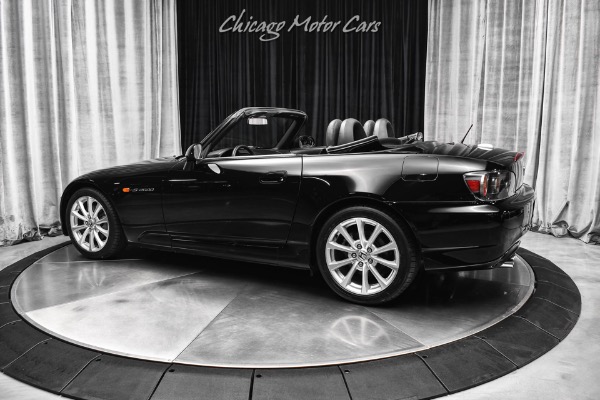 Used 2007 Honda S2000 Black on Black Only 30k Miles 2 Owner Vehicle Iconic Honda Roadster for sale Sold at Chicago Motor Cars in West Chicago IL 60185 3