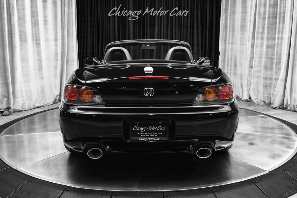 Used 2007 Honda S2000 Black on Black Only 30k Miles 2 Owner Vehicle Iconic Honda Roadster for sale Sold at Chicago Motor Cars in West Chicago IL 60185 4