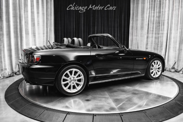 Used 2007 Honda S2000 Black on Black Only 30k Miles 2 Owner Vehicle Iconic Honda Roadster for sale Sold at Chicago Motor Cars in West Chicago IL 60185 5