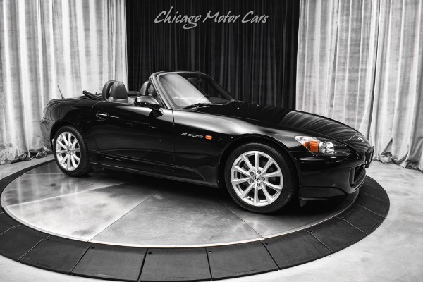 Used 2007 Honda S2000 Black on Black Only 30k Miles 2 Owner Vehicle Iconic Honda Roadster for sale Sold at Chicago Motor Cars in West Chicago IL 60185 6
