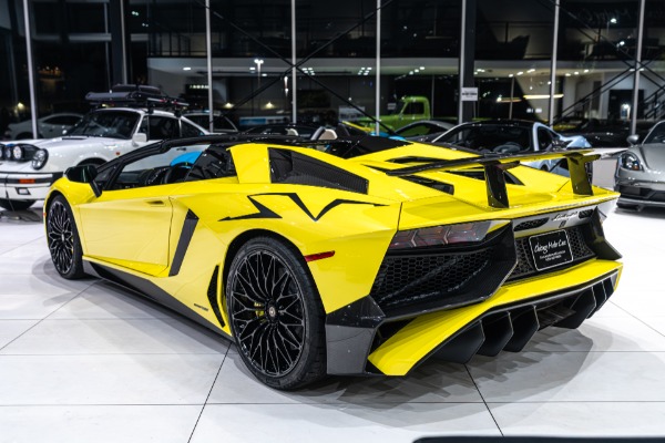 Used 2017 Lamborghini Aventador LP750-4 SV Roadster Only 64 Miles Carbon Fiber Roof BRAND NEW for sale Sold at Chicago Motor Cars in West Chicago IL 60185 3
