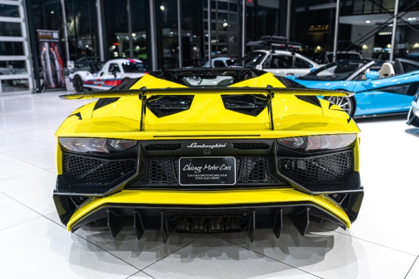Used 2017 Lamborghini Aventador LP750-4 SV Roadster Only 64 Miles Carbon Fiber Roof BRAND NEW for sale Sold at Chicago Motor Cars in West Chicago IL 60185 4