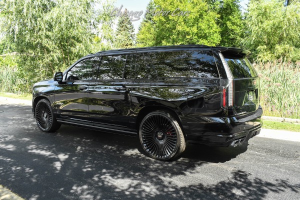 Used 2025 Cadillac Escalade ESV V-Series Forgiattos! RES! AKG Premium Sound! Panoramic Roof! Soft Close Doors! for sale Sold at Chicago Motor Cars in West Chicago IL 60185 3