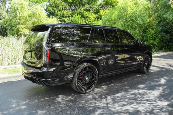 Used 2025 Cadillac Escalade ESV V-Series Forgiattos! RES! AKG Premium Sound! Panoramic Roof! Soft Close Doors! for sale Sold at Chicago Motor Cars in West Chicago IL 60185 5