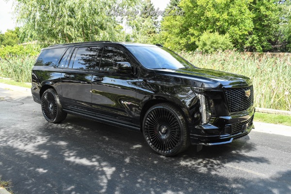 Used 2025 Cadillac Escalade ESV V-Series Forgiattos! RES! AKG Premium Sound! Panoramic Roof! Soft Close Doors! for sale Sold at Chicago Motor Cars in West Chicago IL 60185 6