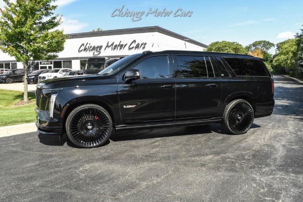 Used 2025 Cadillac Escalade ESV V-Series Forgiattos! RES! AKG Premium Sound! Panoramic Roof! Soft Close Doors! for sale Sold at Chicago Motor Cars in West Chicago IL 60185 1