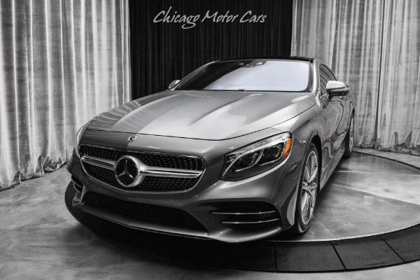 Used 2019 Mercedes-Benz S560 4Matic Coupe MSRP $141,675+ LOADED Low Miles! Serviced Perfect! RARE for sale Sold at Chicago Motor Cars in West Chicago IL 60185 2