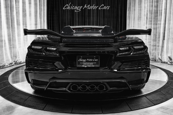 Used 2025 Chevrolet Corvette Z06 Convertible 3LZ MSRP $168925+ Only 2K Miles! Visible Aero! Custom Lights for sale Sold at Chicago Motor Cars in West Chicago IL 60185 4