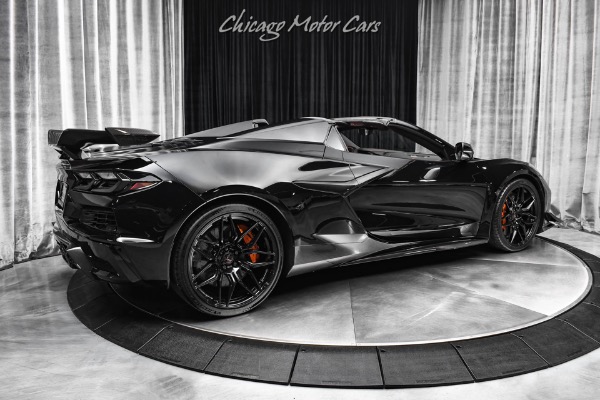 Used 2025 Chevrolet Corvette Z06 Convertible 3LZ MSRP $168925+ Only 2K Miles! Visible Aero! Custom Lights for sale Sold at Chicago Motor Cars in West Chicago IL 60185 5