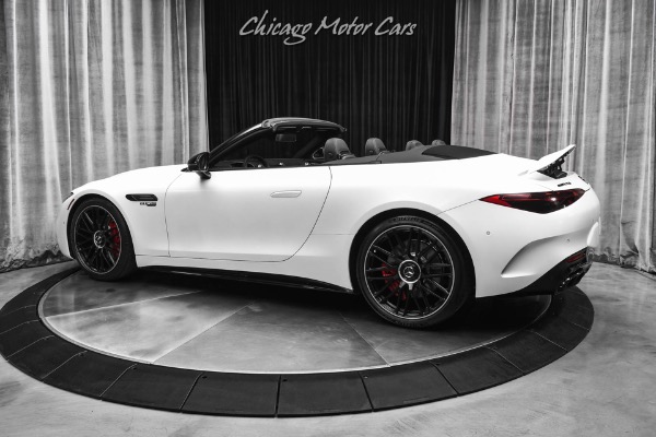 Used 2022 Mercedes-Benz SL63 AMG Performance Line! Satin White Wrap! Renntech Tune/Exhaust! for sale Sold at Chicago Motor Cars in West Chicago IL 60185 3