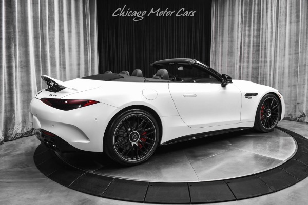 Used 2022 Mercedes-Benz SL63 AMG Performance Line! Satin White Wrap! Renntech Tune/Exhaust! for sale Sold at Chicago Motor Cars in West Chicago IL 60185 5