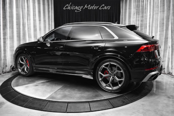 Used 2025 Audi RS Q8 Performance 4.0T Quattro MSRP $151k+ B&O 3D Sound Exec Pkg Carbon Ceramics Serviced for sale $124,800 at Chicago Motor Cars in West Chicago IL 60185 3