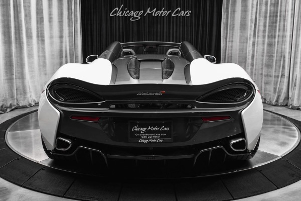 Used 2018 McLaren 570S Spider Lux Pack! Fabspeed Exhaust! CSO Tuned! Axle Lifter! Loaded Spec! for sale Sold at Chicago Motor Cars in West Chicago IL 60185 4