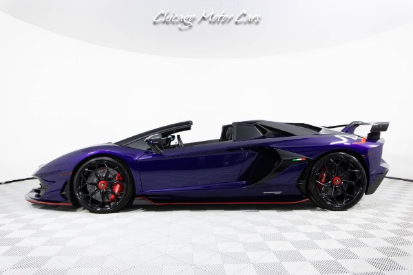 Used 2021 Lamborghini Aventador LP770-4 SVJ Roadster Stunning Viola Aletheia Paint! Full PPF Carbon Fiber for sale Sold at Chicago Motor Cars in West Chicago IL 60185 2