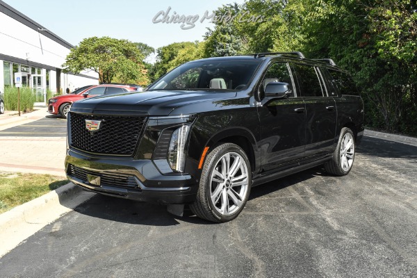 Used 2025 Cadillac Escalade ESV Sport Platinum! AKG 36 Speaker Audio! Night Vision! Upgraded Wheels! Loaded for sale Sold at Chicago Motor Cars in West Chicago IL 60185 2