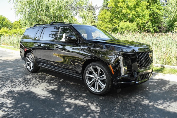 Used 2025 Cadillac Escalade ESV Sport Platinum! AKG 36 Speaker Audio! Night Vision! Upgraded Wheels! Loaded for sale Sold at Chicago Motor Cars in West Chicago IL 60185 6