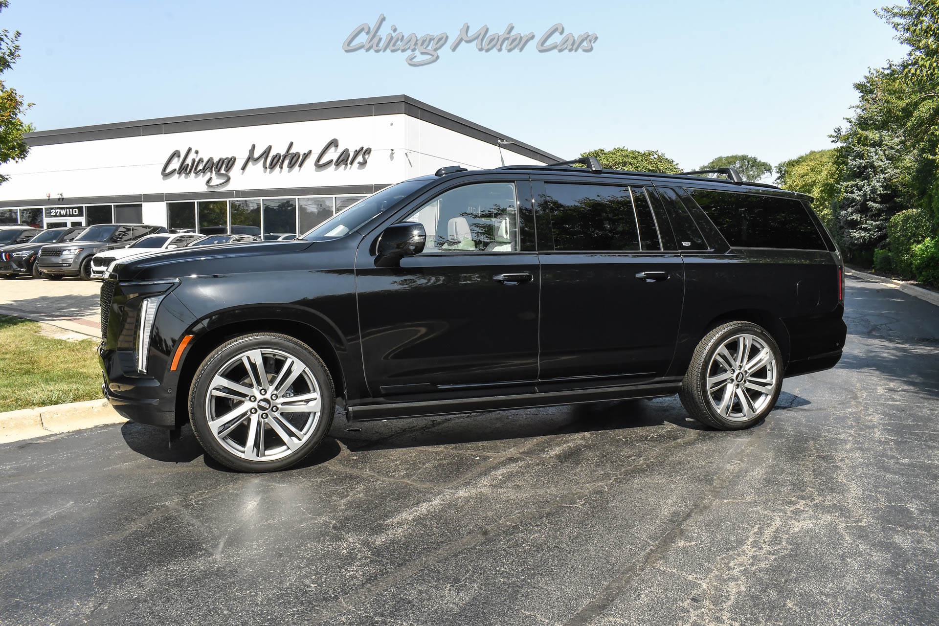 Used 2025 Cadillac Escalade ESV Sport Platinum! AKG 36 Speaker Audio! Night Vision! Upgraded Wheels! Loaded for sale Sold at Chicago Motor Cars in West Chicago IL 60185 1